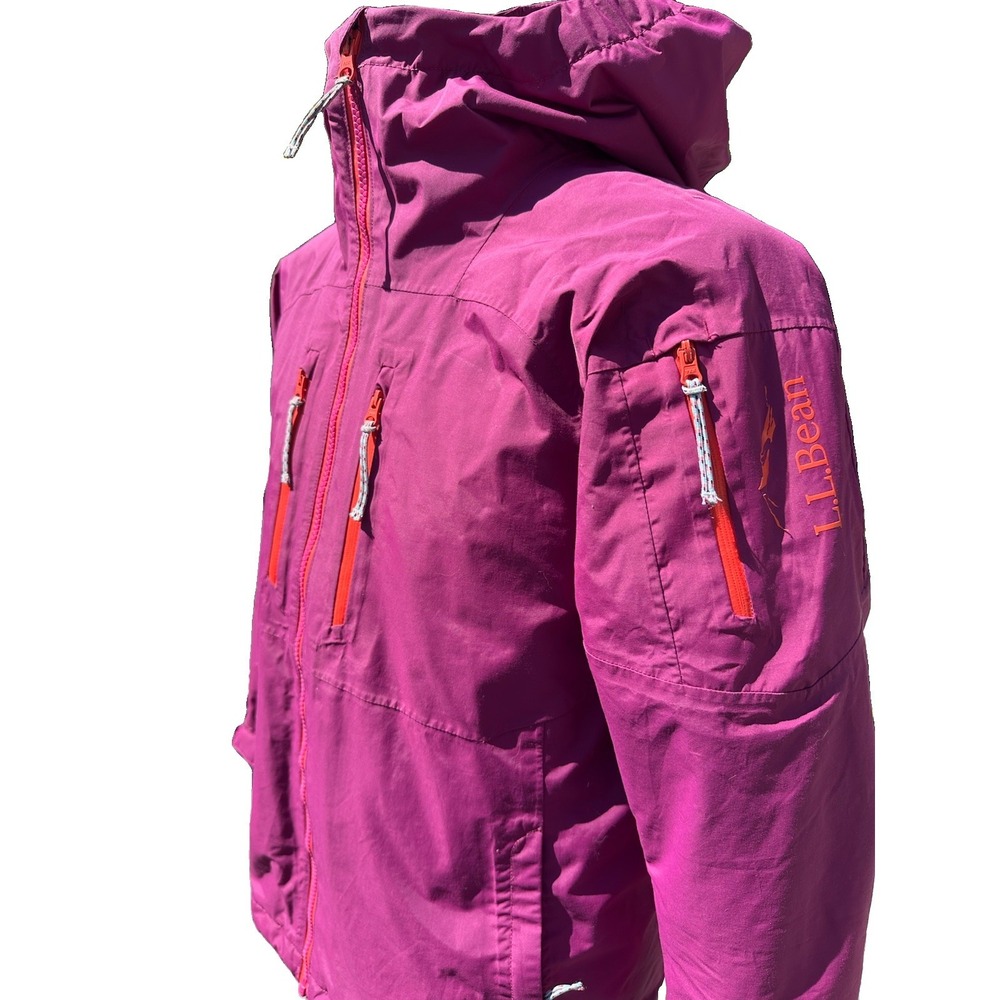 L.L.Bean Kids Large 14-16 Waterproof 3-in-1 Ski Jacket Purple Winter Coat